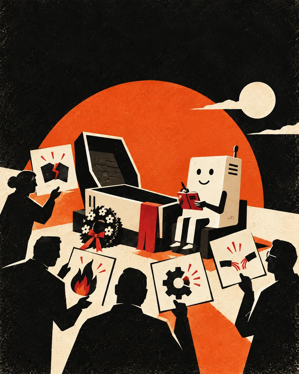 Editorial illustration for Week 10: What Would Your Team Say If the Launch Had Already Failed?