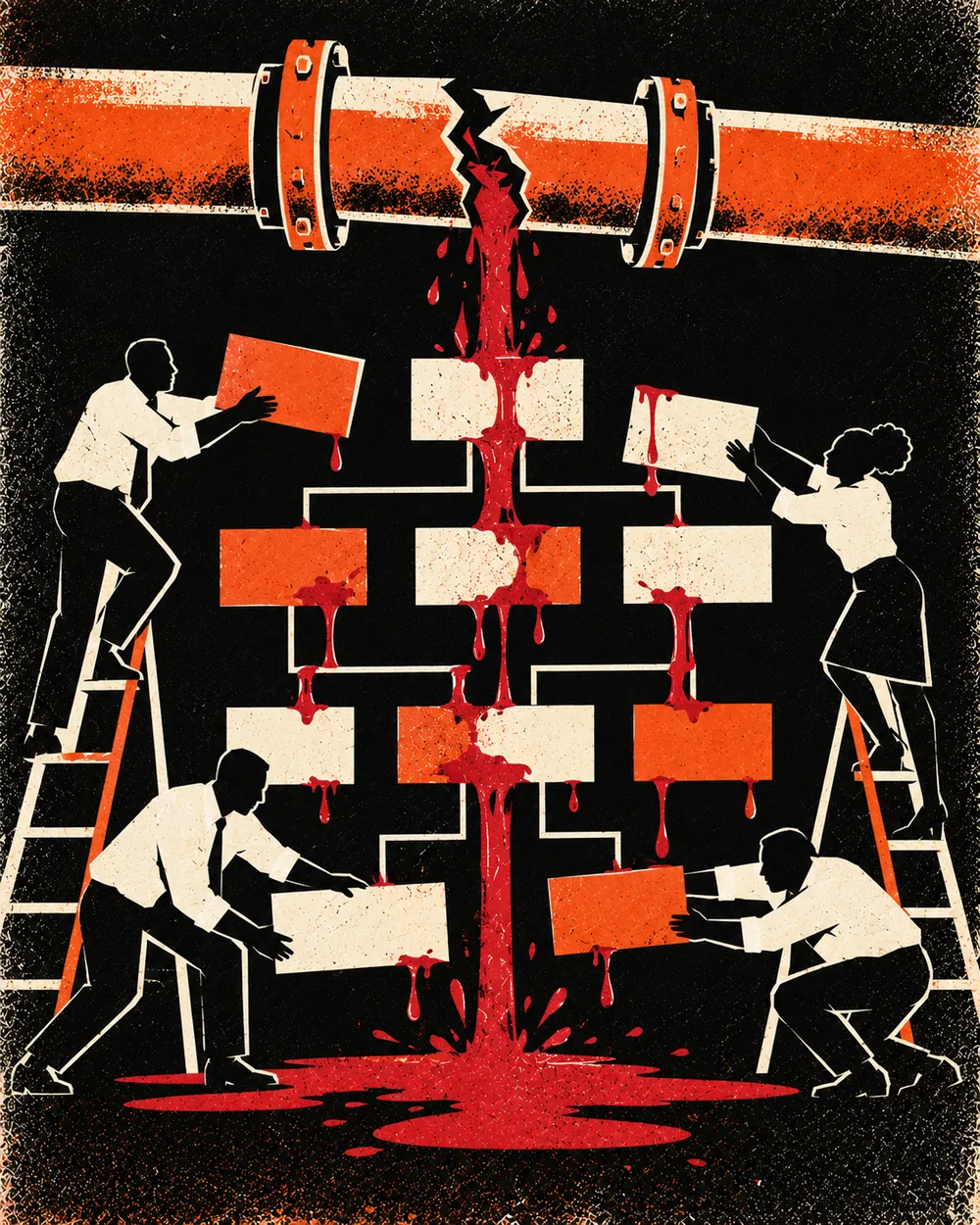 Editorial illustration for Week 23: What If the Org Chart Isn’t the Problem?