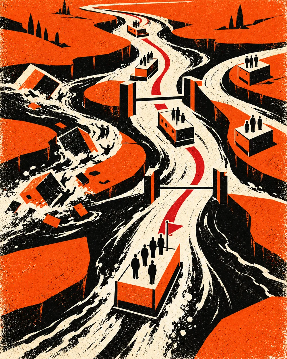 Editorial illustration for Week 24: Can You Explain Your Org Without Showing Me the Org Chart?
