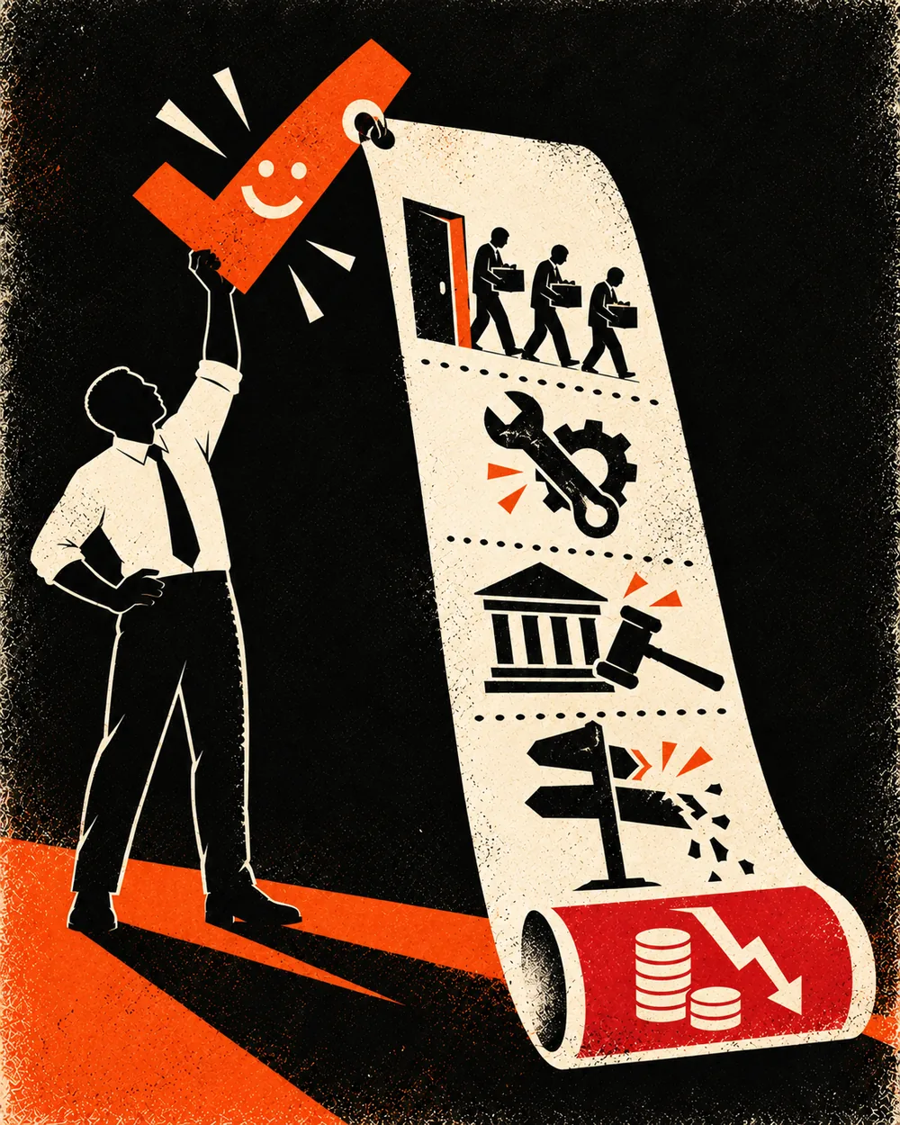 Editorial illustration for Week 27: What Are You Really Saying No To When You Say Yes?