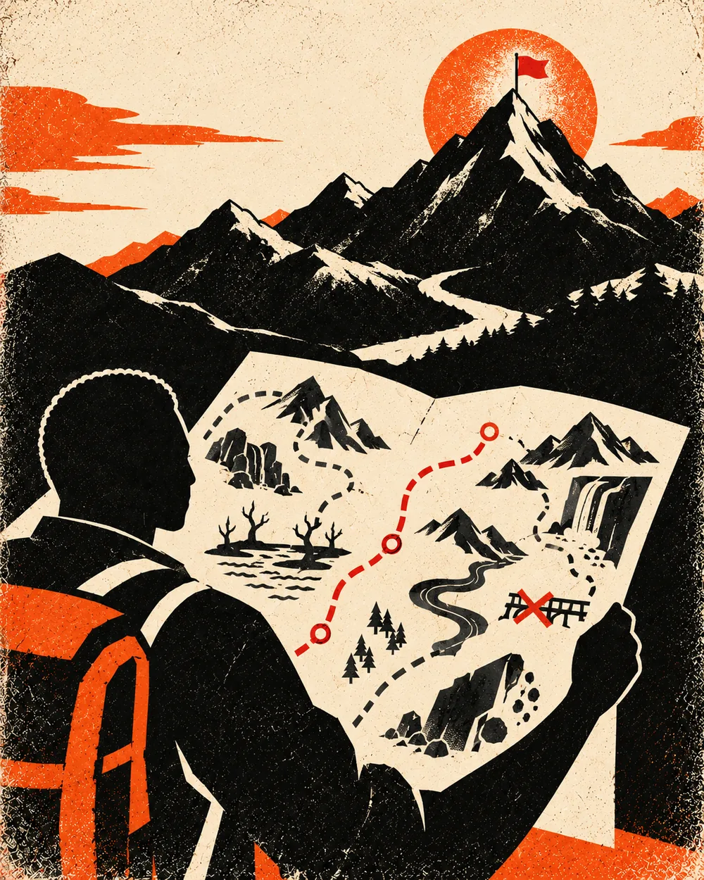 Editorial illustration for Week 29: If I Know Your Goals, Do I Know Your Strategy?