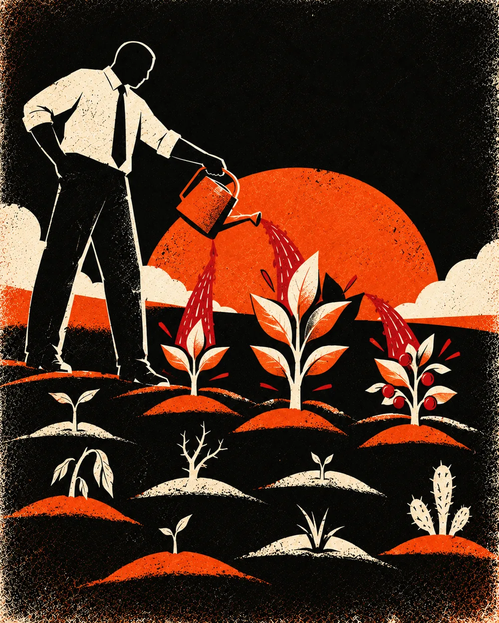 Editorial illustration for Week 36: If You Can Only Fund One Bet, Which One Gets the Money?