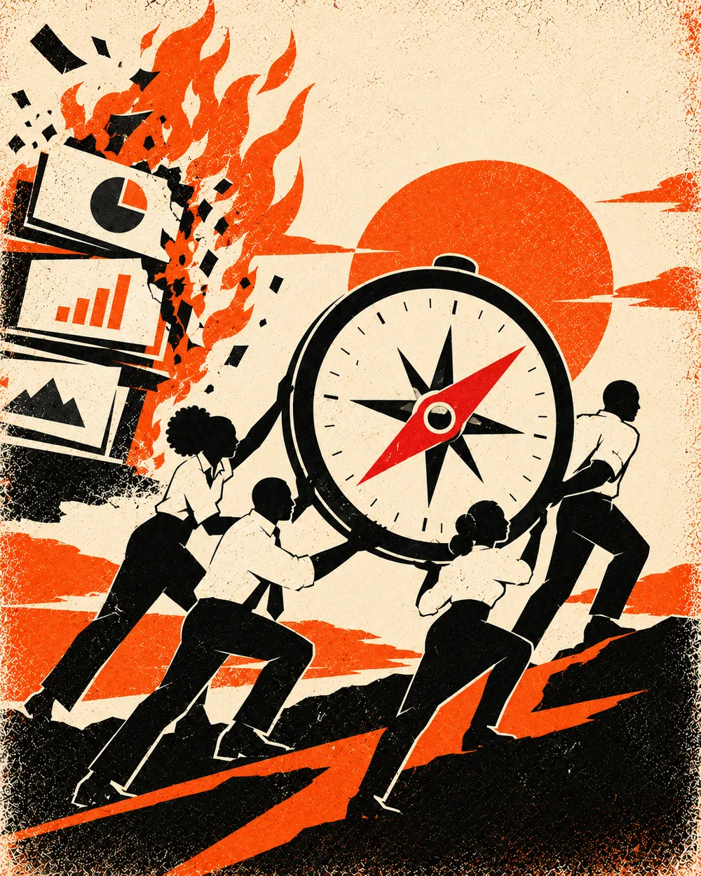 Editorial illustration for Week 39: If the Deck Disappeared, Would the Vision Survive?